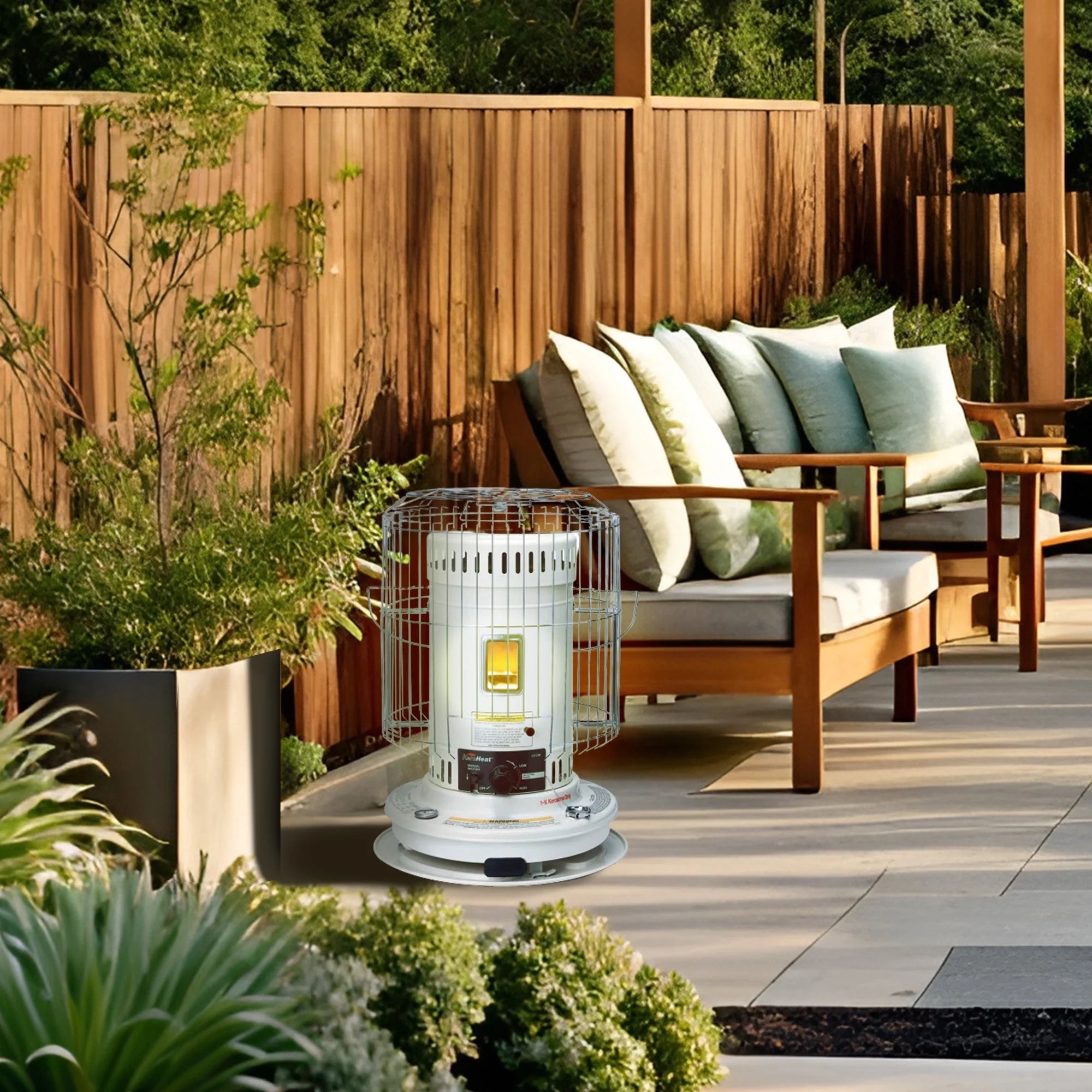 Sengoku KeroHeat 23,500 BTU Indoor & Outdoor Convection Kerosene Heater