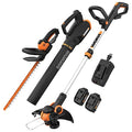 WORX WG931 Cordless Trimmer Blower