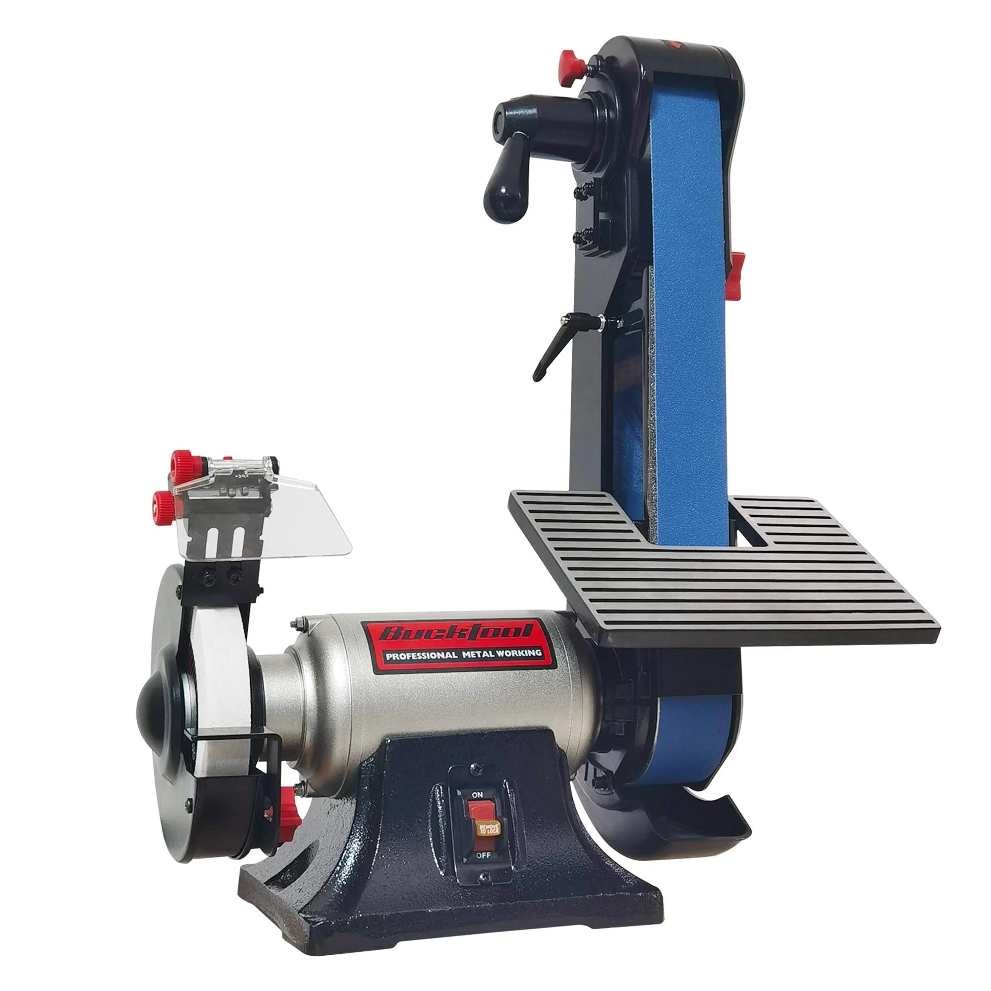 Bucktool Combo 2" x 42" Belt Sander 6" Bench Grinder