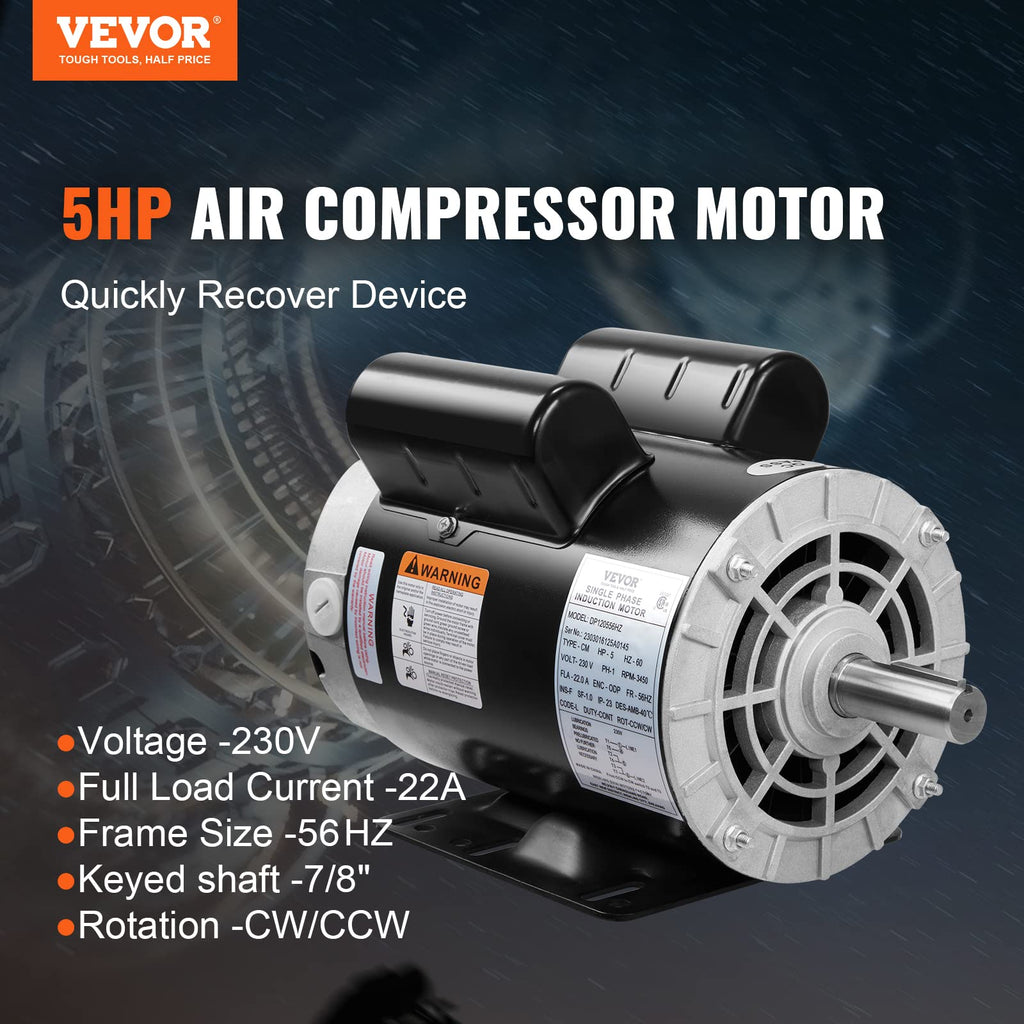 VEVOR Air Compressor Motors