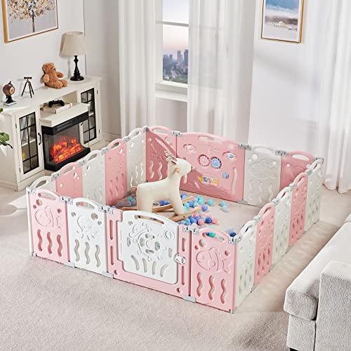 Albott Play Playpen Panels Foldable