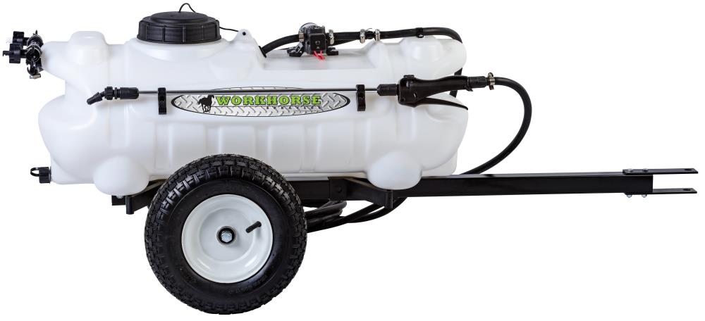 Sprayers 15-Gallon Plastic Pull-Behind Sprayer LG15ETS