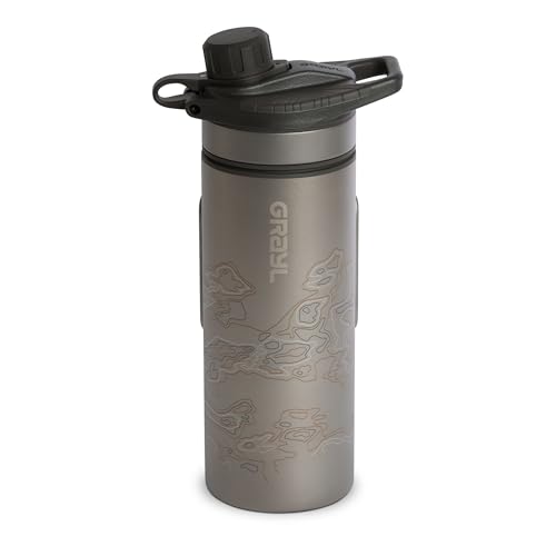 GRAYL GeoPress Titanium Water Purification