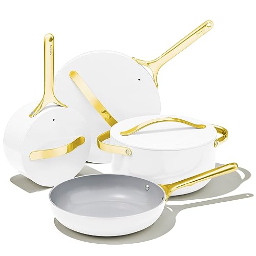 12 Piece Caraway Nonstick Cookware Stovetop