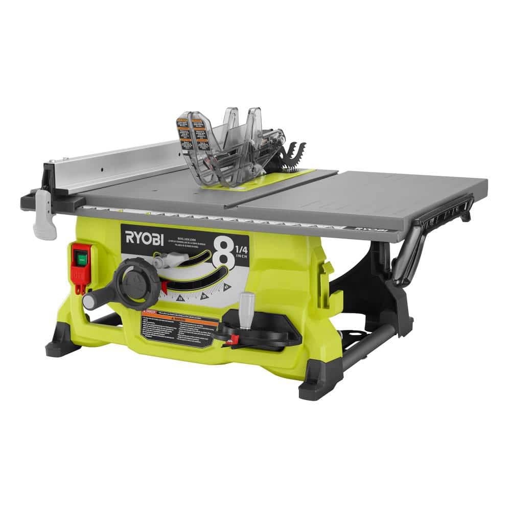 13 Amp 8-1/4 in. Compact Portable Corded Jobsite Table Saw (No Stand) RTS08