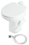 Thetford Aqua-Magic Style II RV Toilet w/ Hand Sprayer, High, White, 42060,17-7/8 x 20 x 15 in