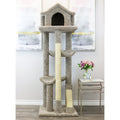 New Cat Condos 66'' Solid Wood Cat Tree