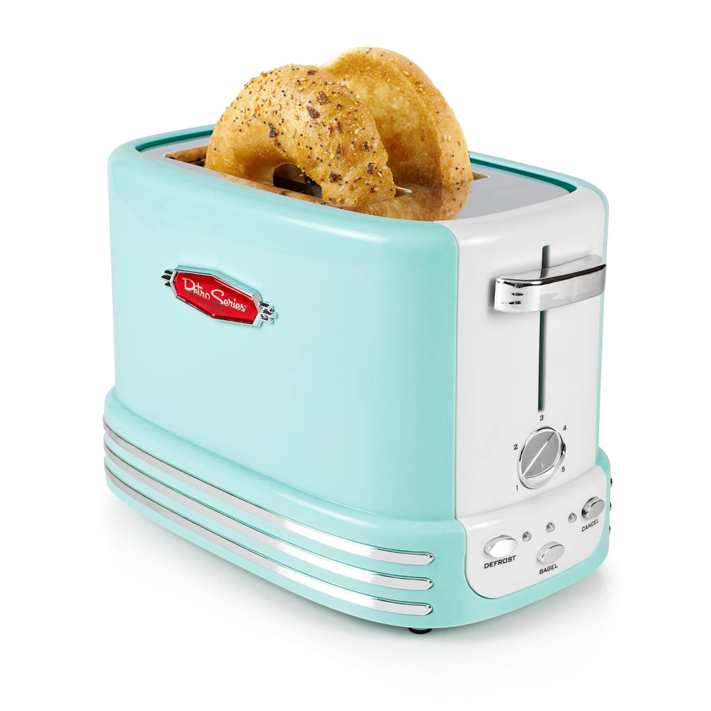 Nostalgia Countertop Microwave 700 Watts Toasting
