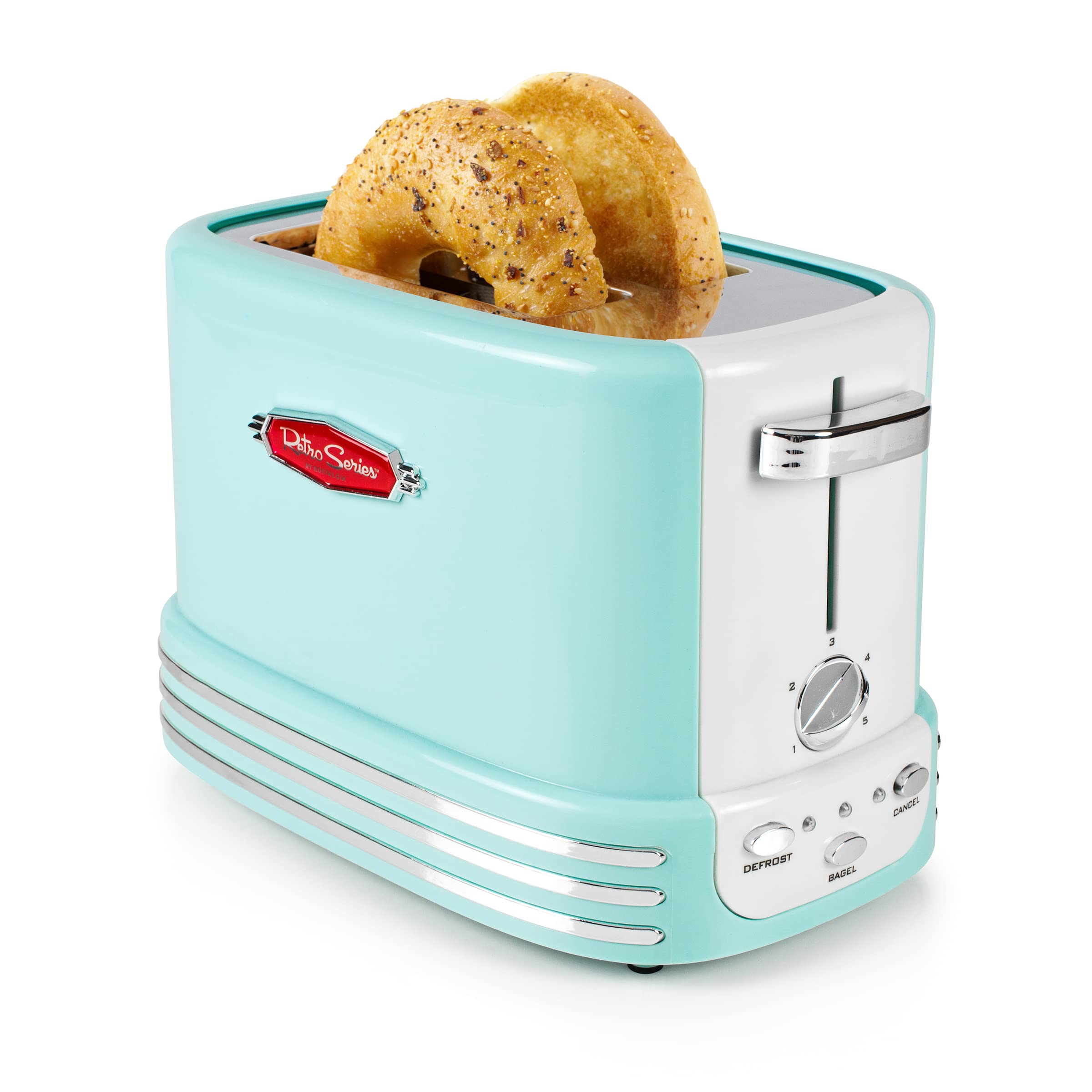 Nostalgia Countertop Microwave 700 Watts Toasting