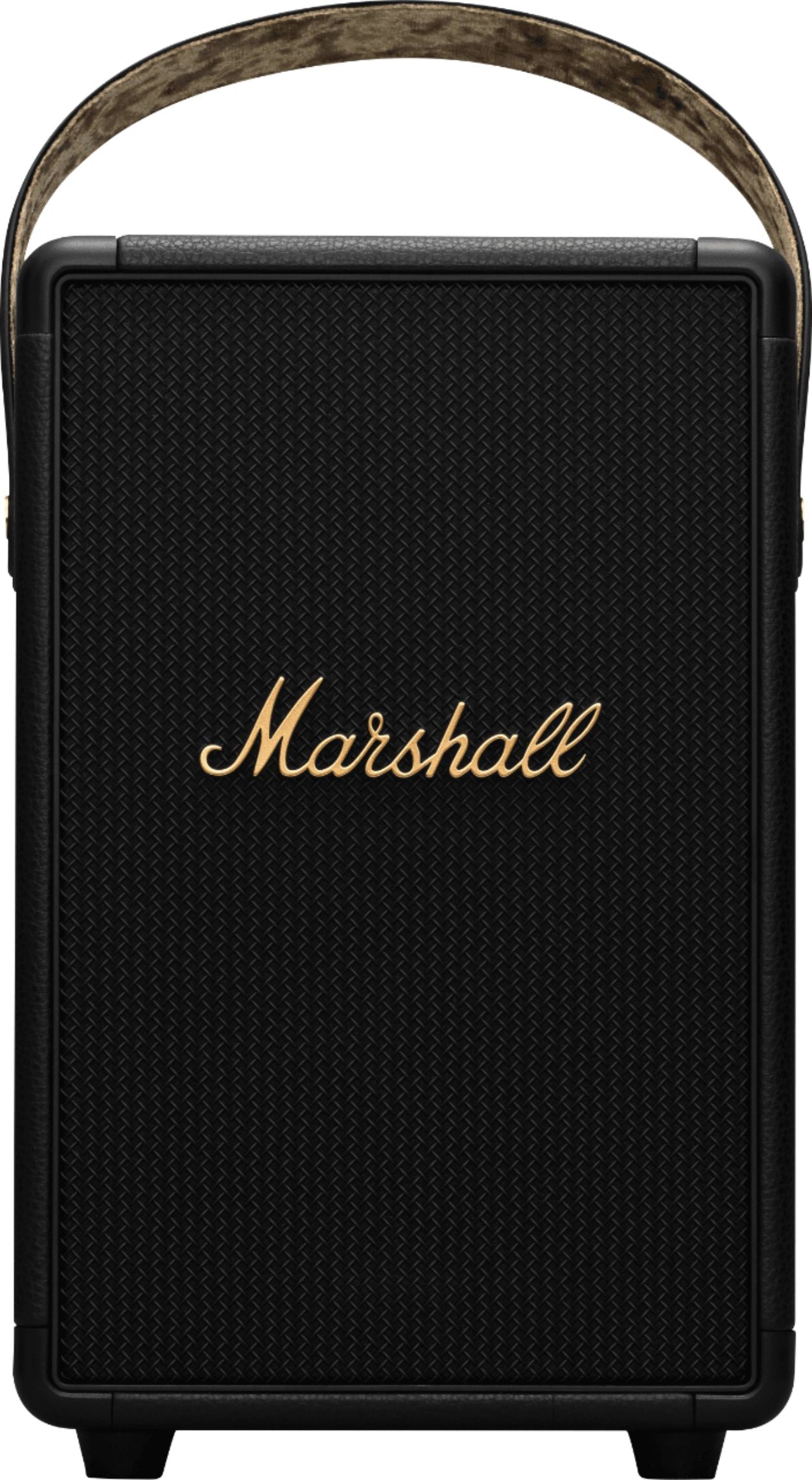 Marshall - Tufton Portable Bluetooth Speaker - Black/Brass