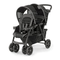 Chicco Cortina Together Double Stroller - Minerale (Black/Silver), New