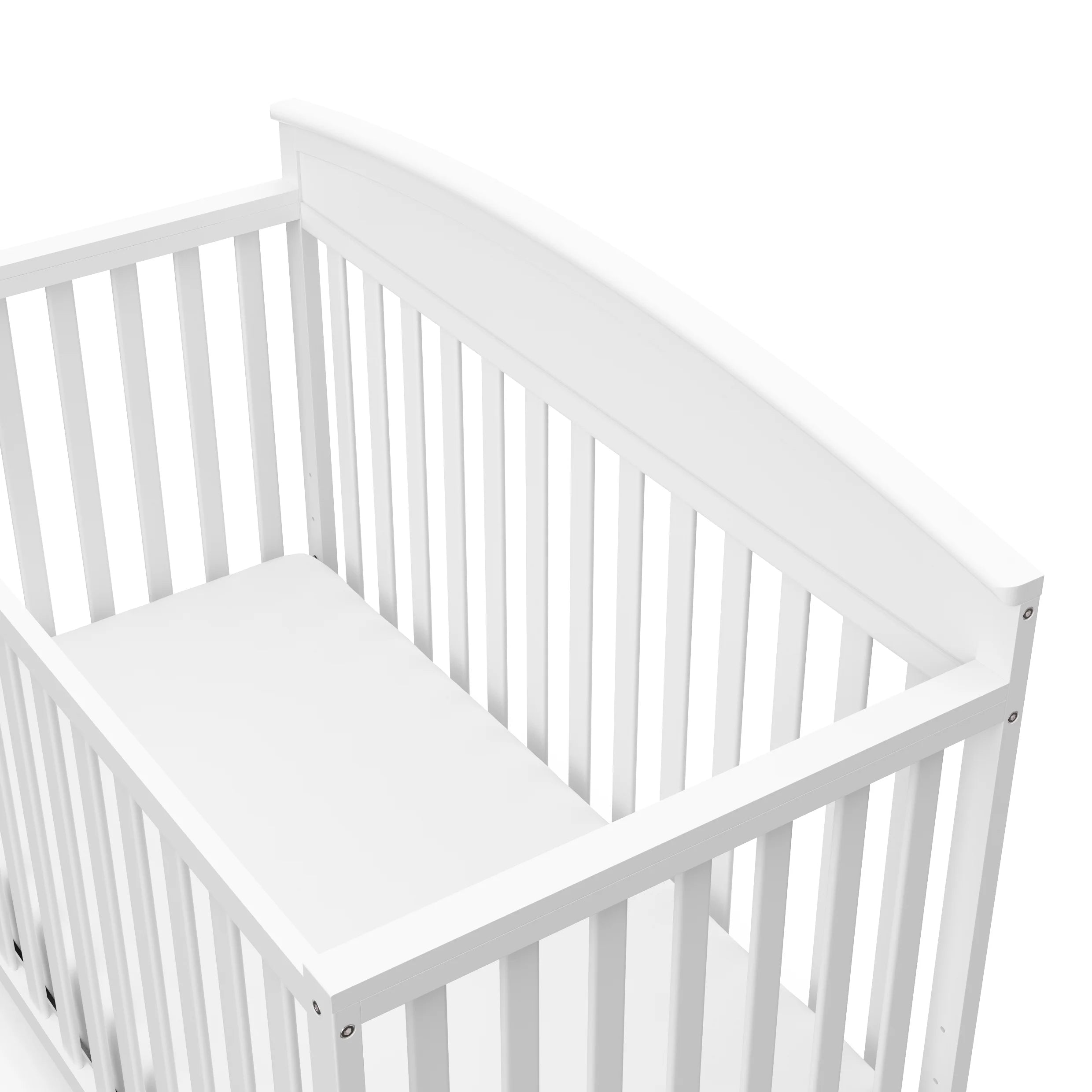 Graco Benton 5-in-1 Convertible Baby Crib, White
