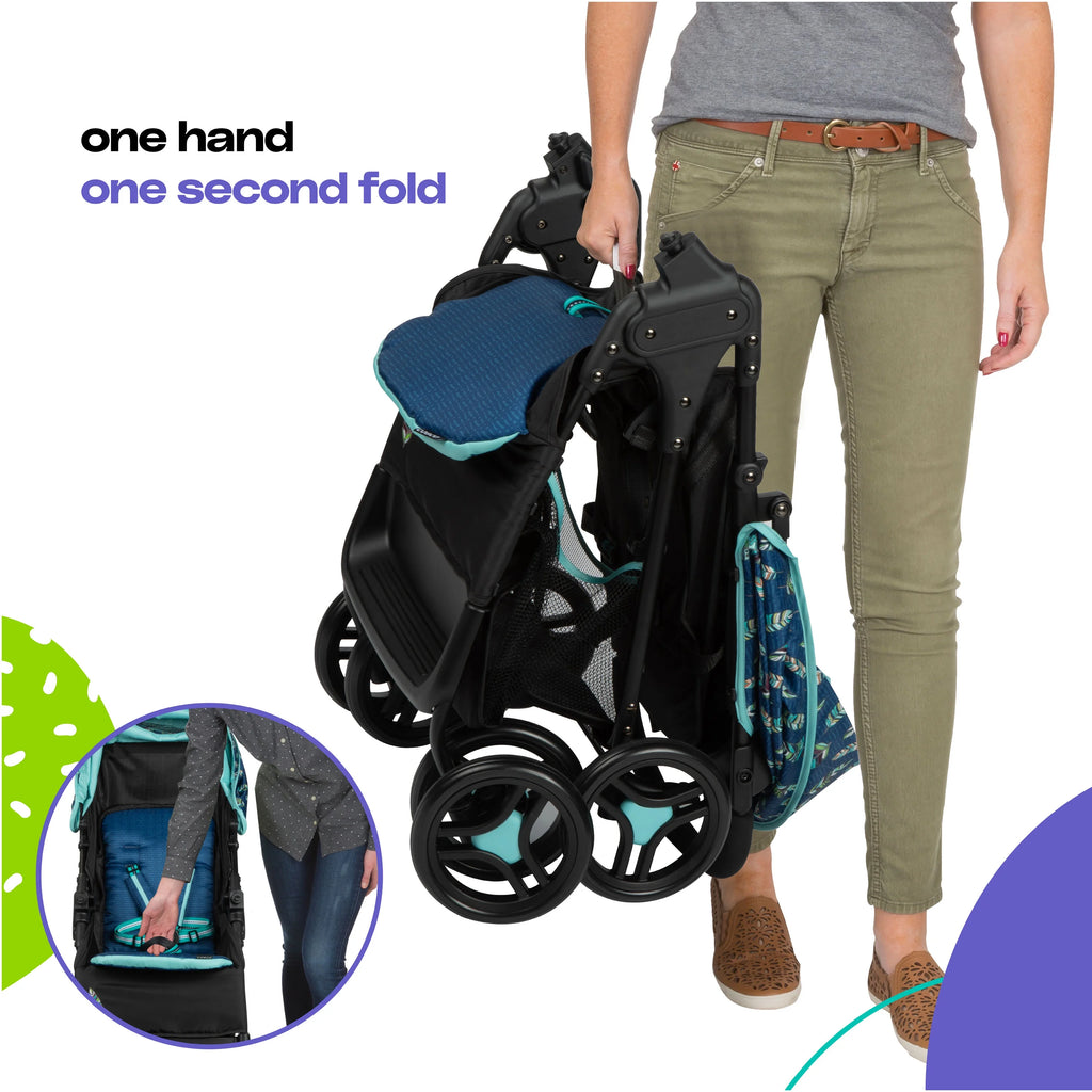 Cosco Kids Lift & Stroll DX Travel System, Chalk Blue, Toddler, Unisex