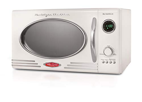 Nostalgia Retro 700 Watt Countertop Microwave