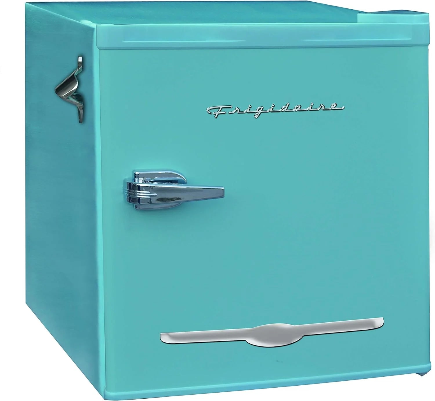 FRIGIDAIRE Sleek Retro Mini Fridge Compact Chiller with Opener