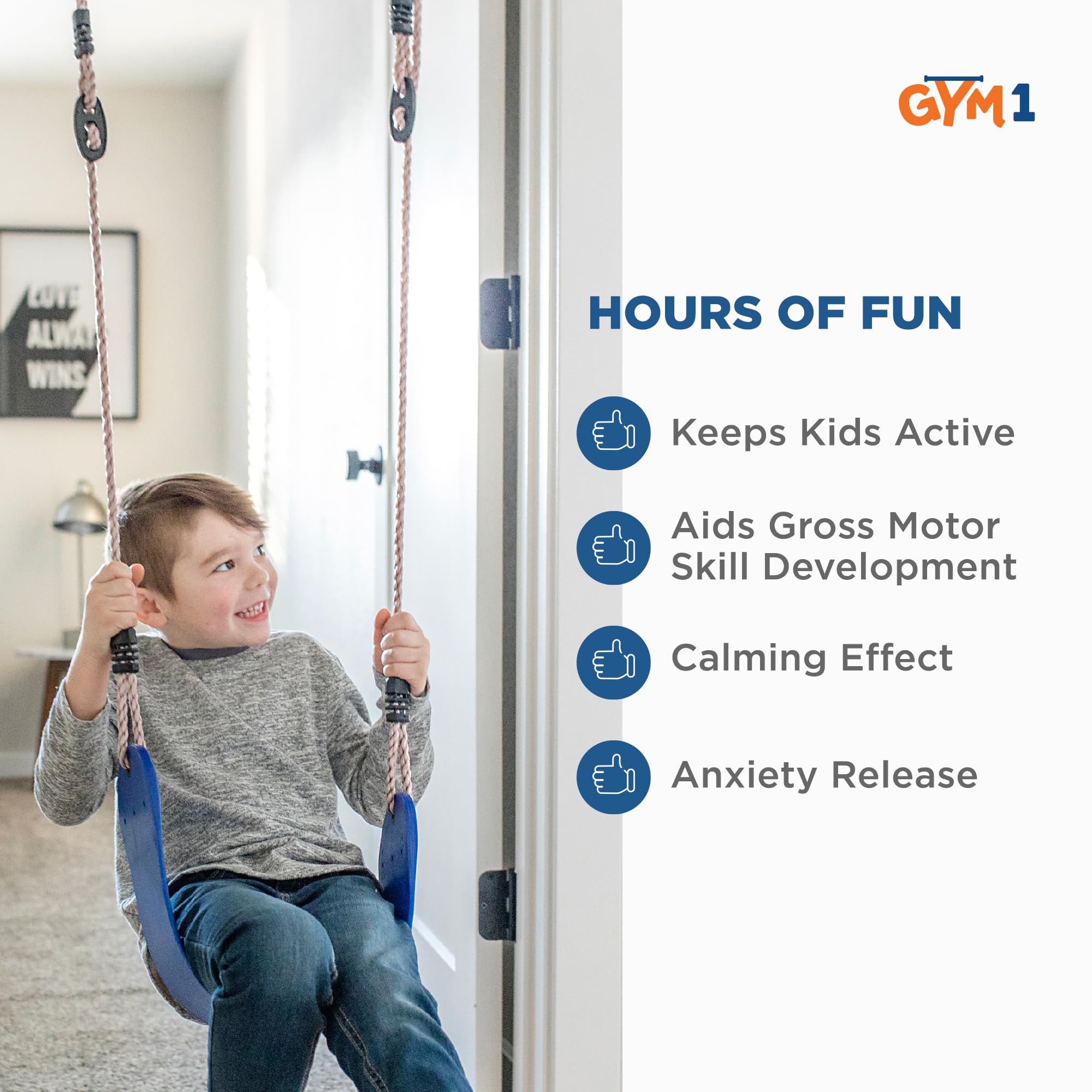 Gym1 6 Piece Indoor Doorway Kids