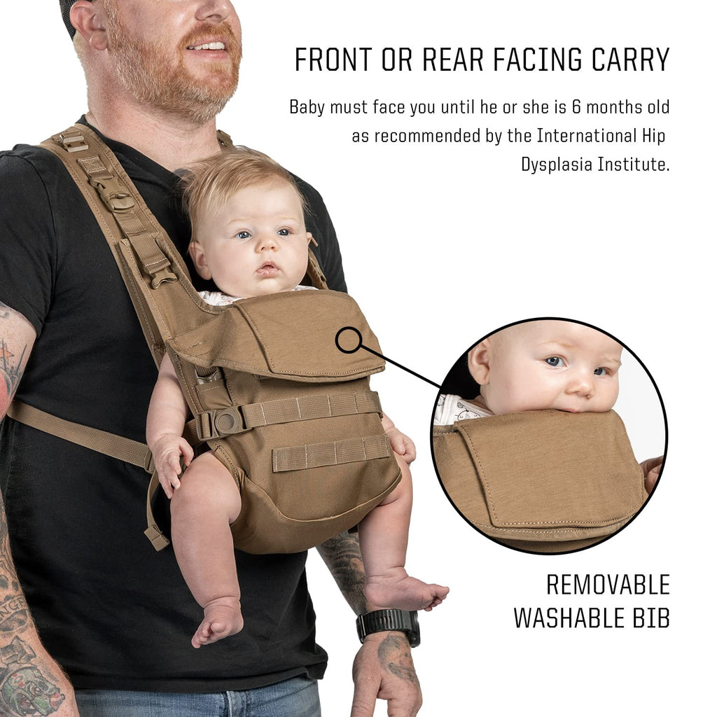TBG Tactical Baby Carrier Black