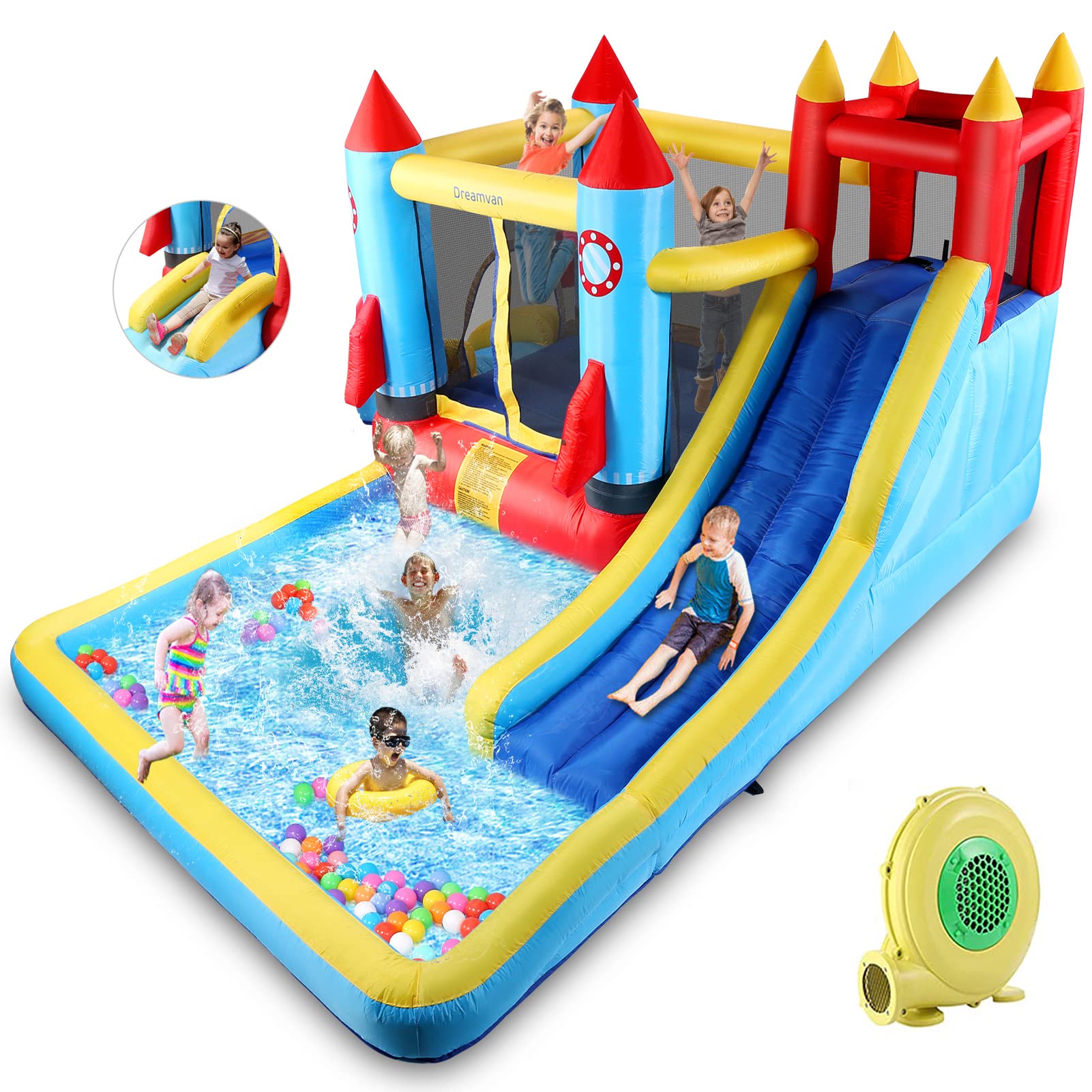 HYPOAI Inflatable Outdoor Backyard Climbing