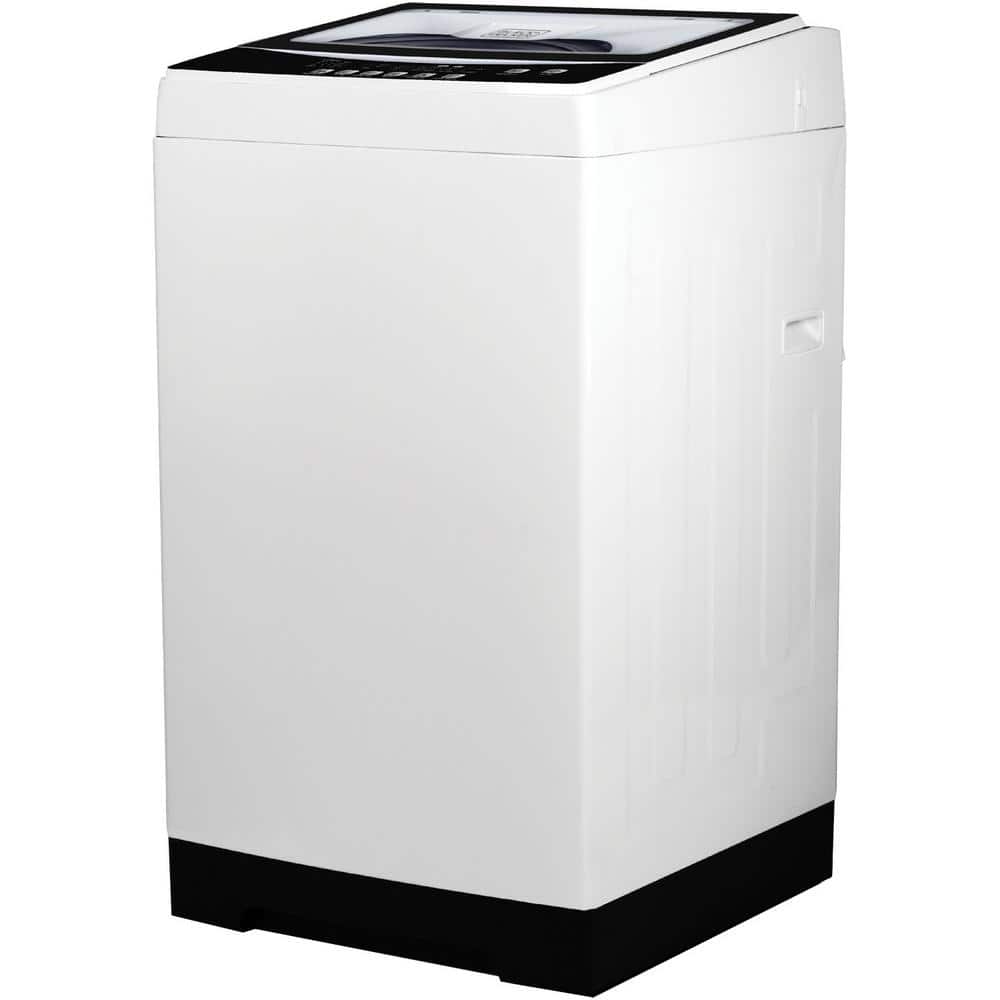 BLACK DECKER 20.3 in. 1.7 cu. ft. 6-Cycle Portable Top Load Electric Washing Machine in white BPWM16W