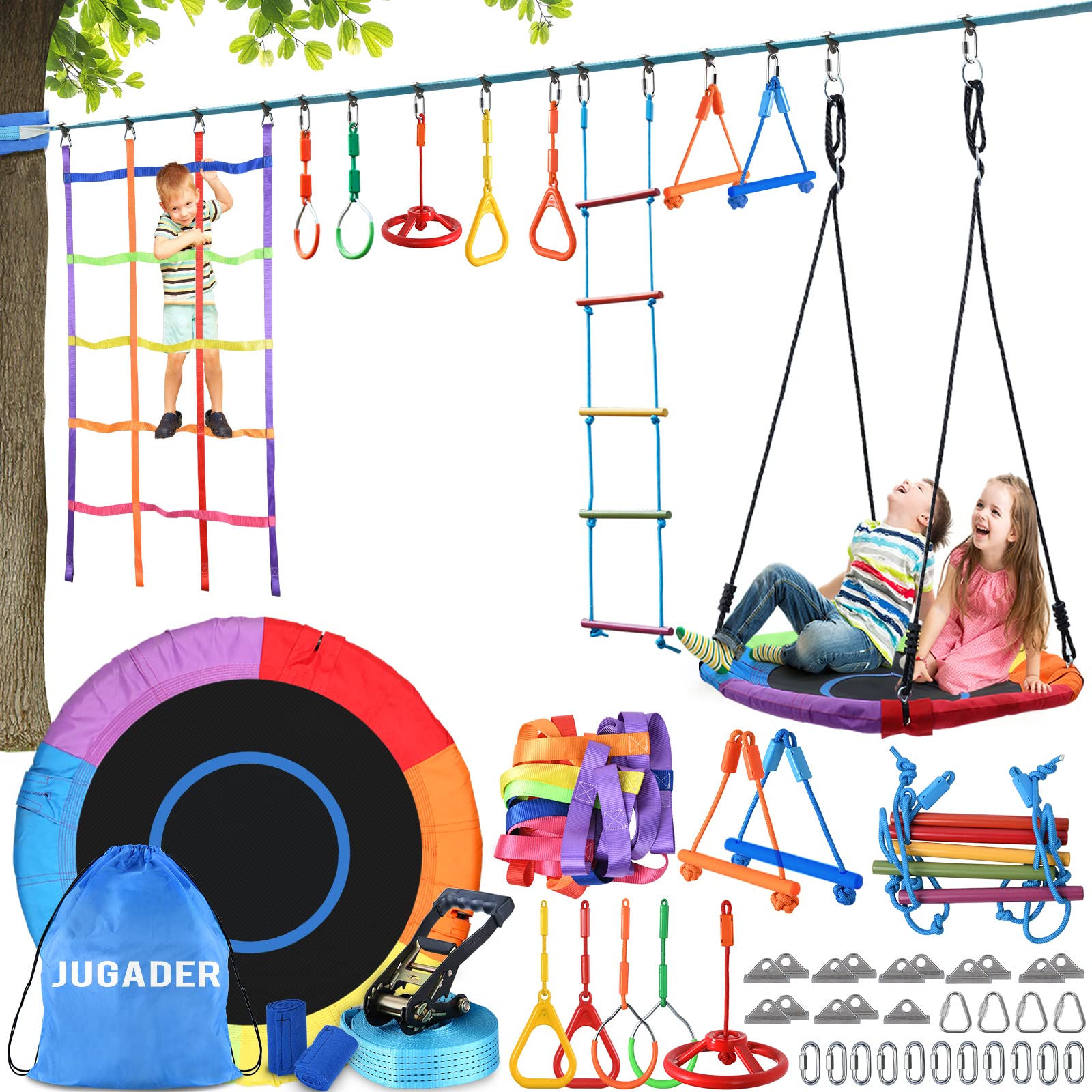 Jugader Warrior Obstacle Slackline Climbing