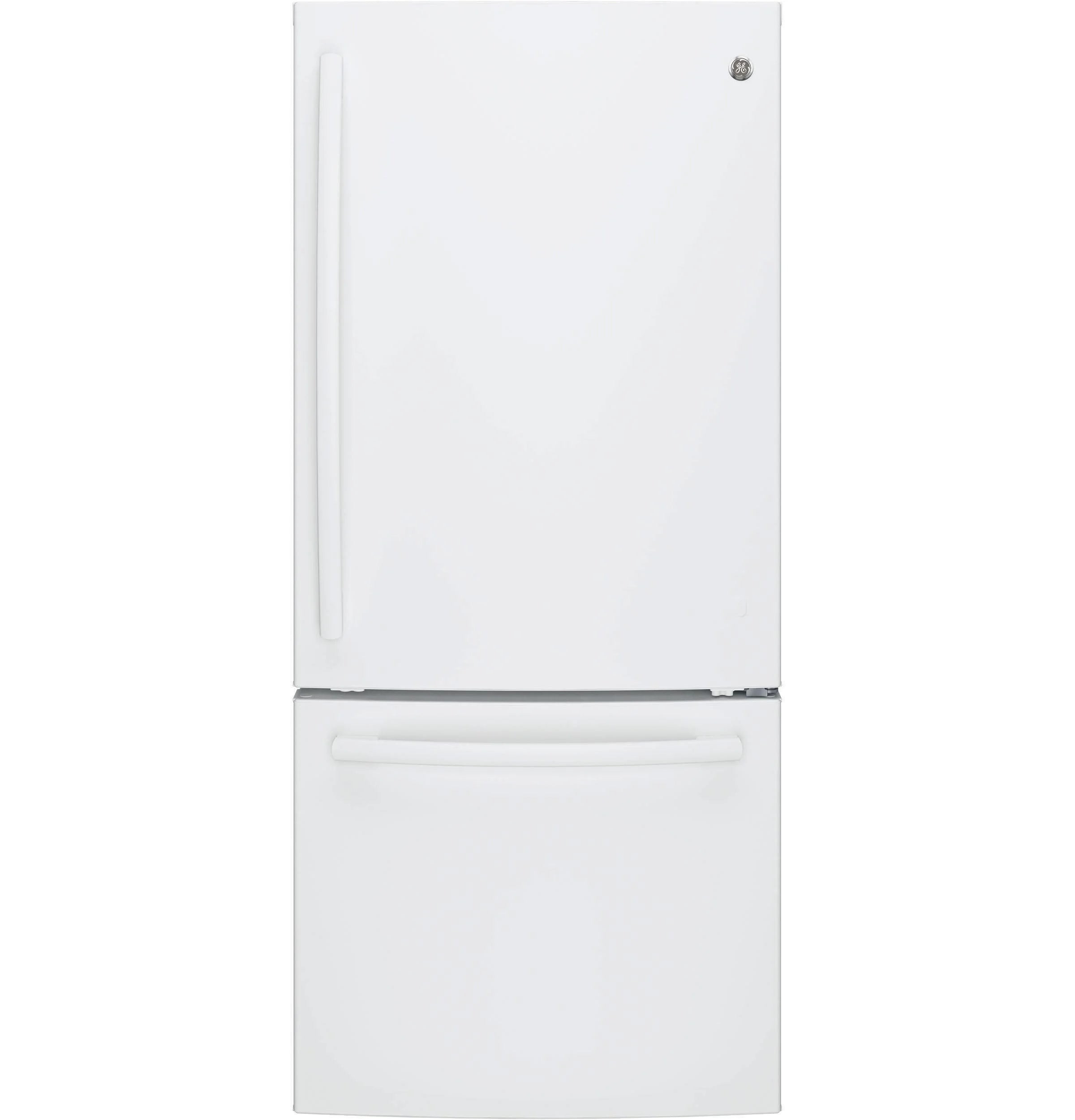 GE APPLIANCES GDE21EGKWW bottom freezer freestanding refrigerator