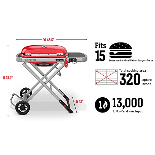 Weber Traveler Portable Gas Grill
