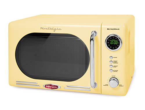 Nostalgia Retro 700 Watt Countertop Microwave