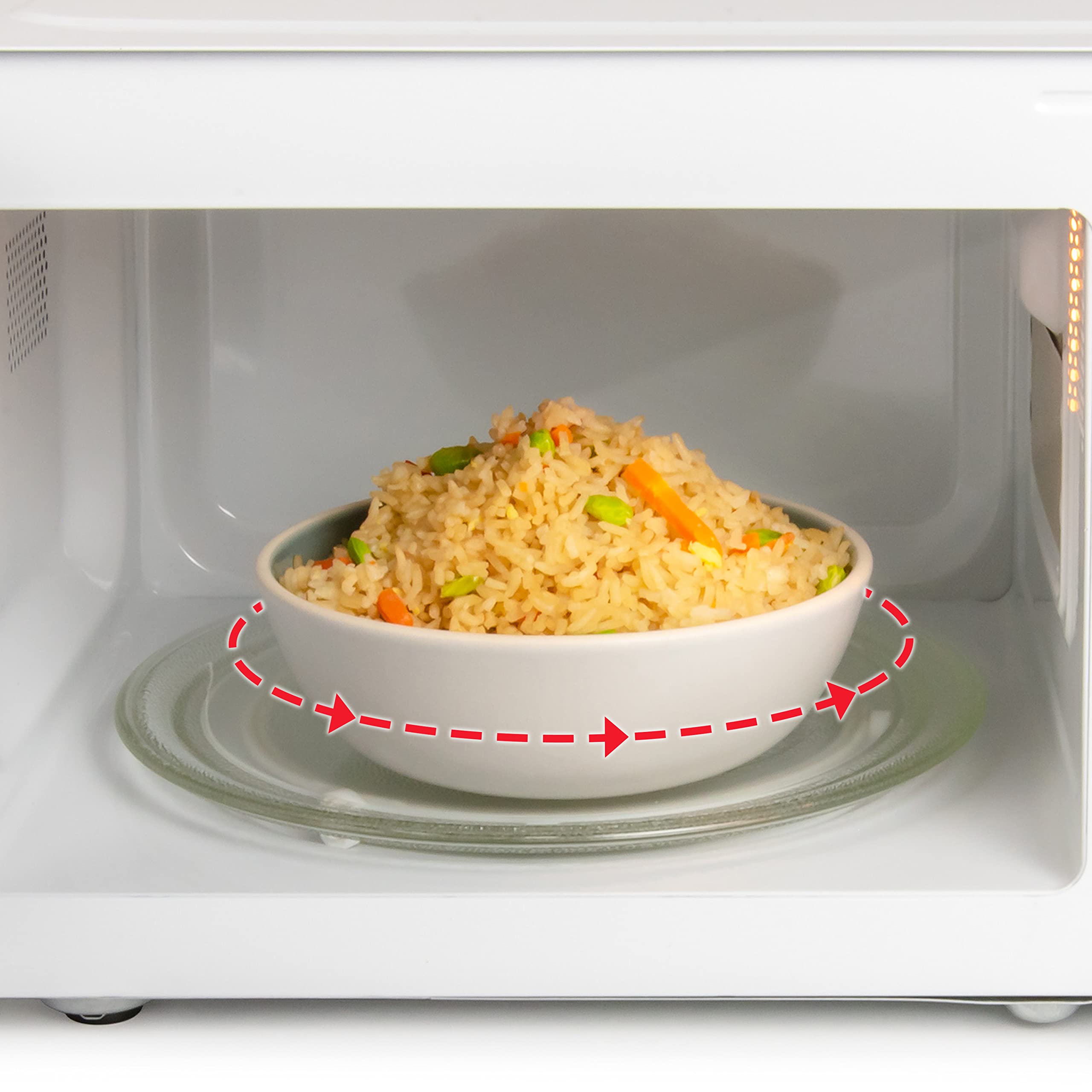 Nostalgia Countertop Microwave 700 Watts Toasting