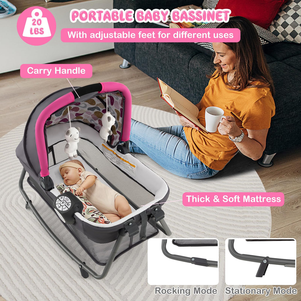 Portable Changing Bassinet Activity Baby