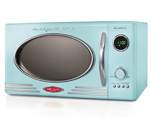 Nostalgia Retro 700 Watt Countertop Microwave