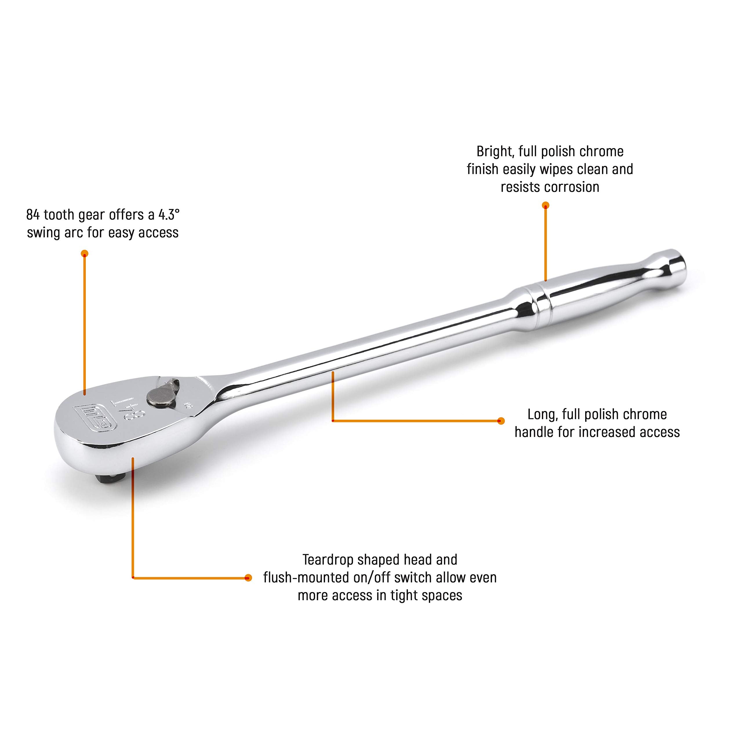 GEARWRENCH Drive Tooth Teardrop Ratchet