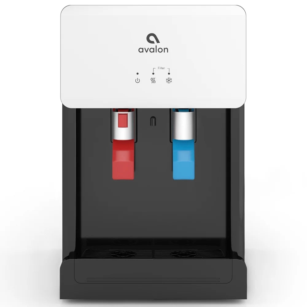 Avalon Countertop Bottleless Water Dispenser - Hot & Cold Water Temperature - White