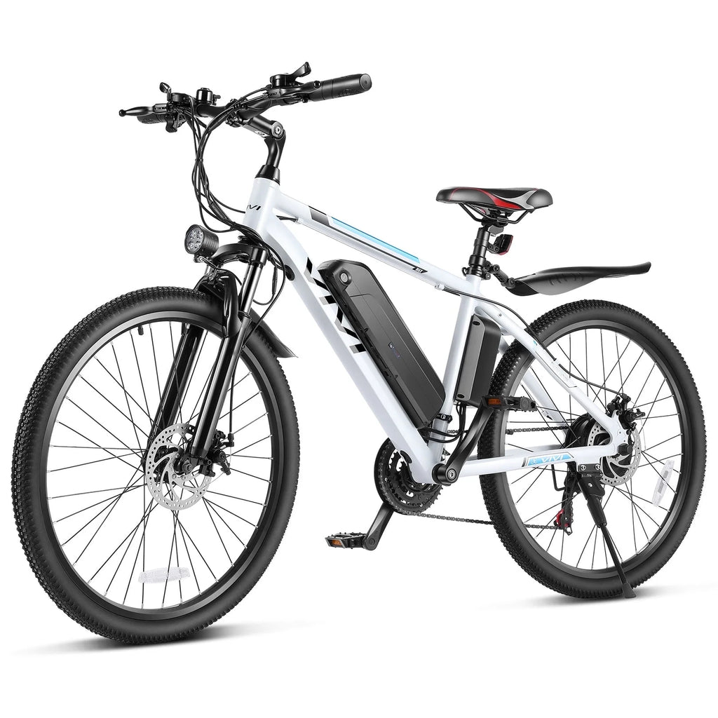 Vivi Electric Bike for Adults 26" Electric Mountain Bike 500W Cruise Control Electric Commuter Bike 21 Speed with Removable 48V Battery Up to 50 Miles, UL2849 Certified