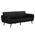 Novogratz Brittany Futon Convertible Leather