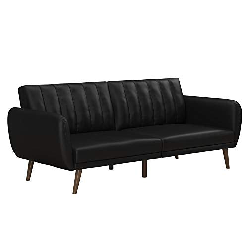 Novogratz Brittany Futon Convertible Leather
