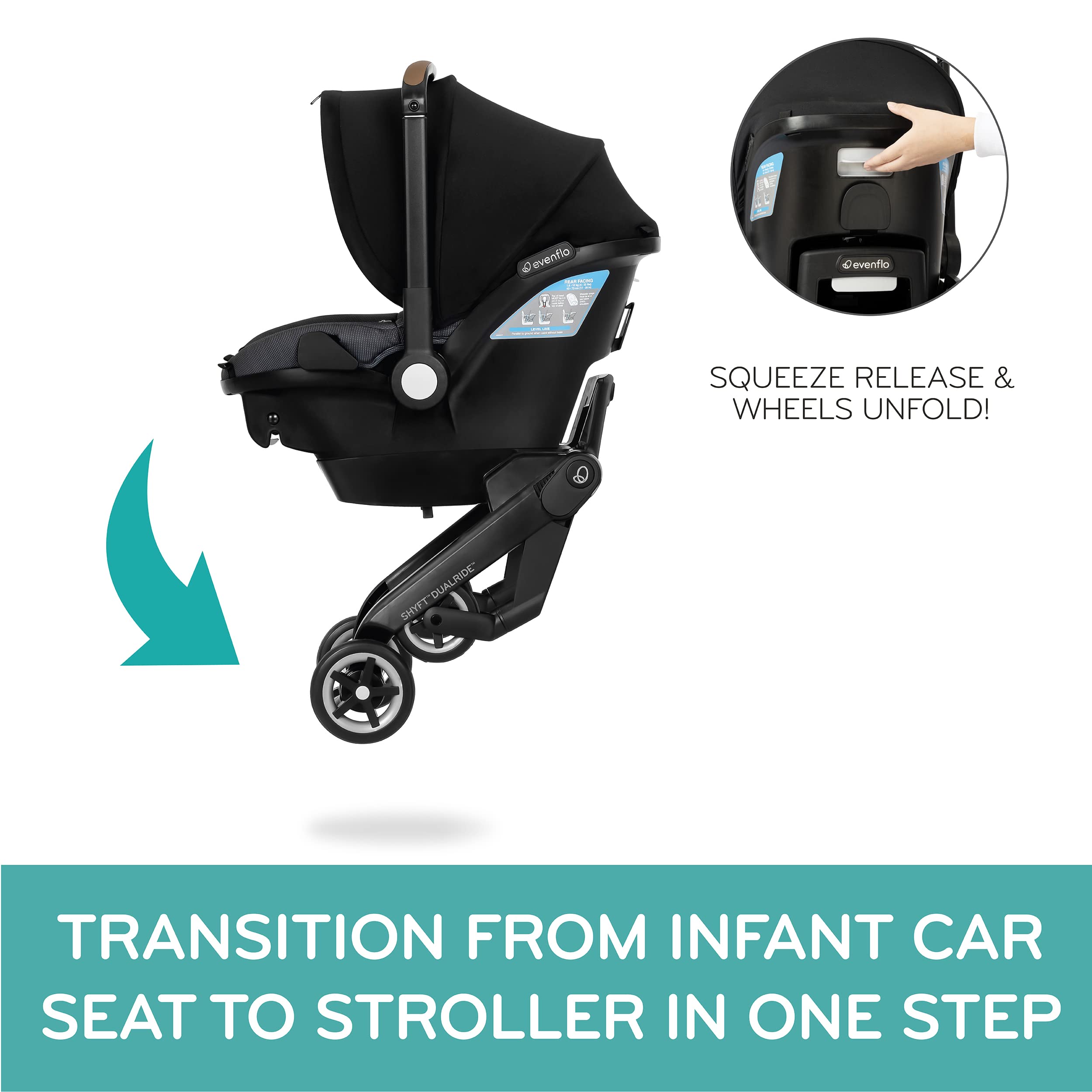 DualRide Carryall Storage Infant Stroller