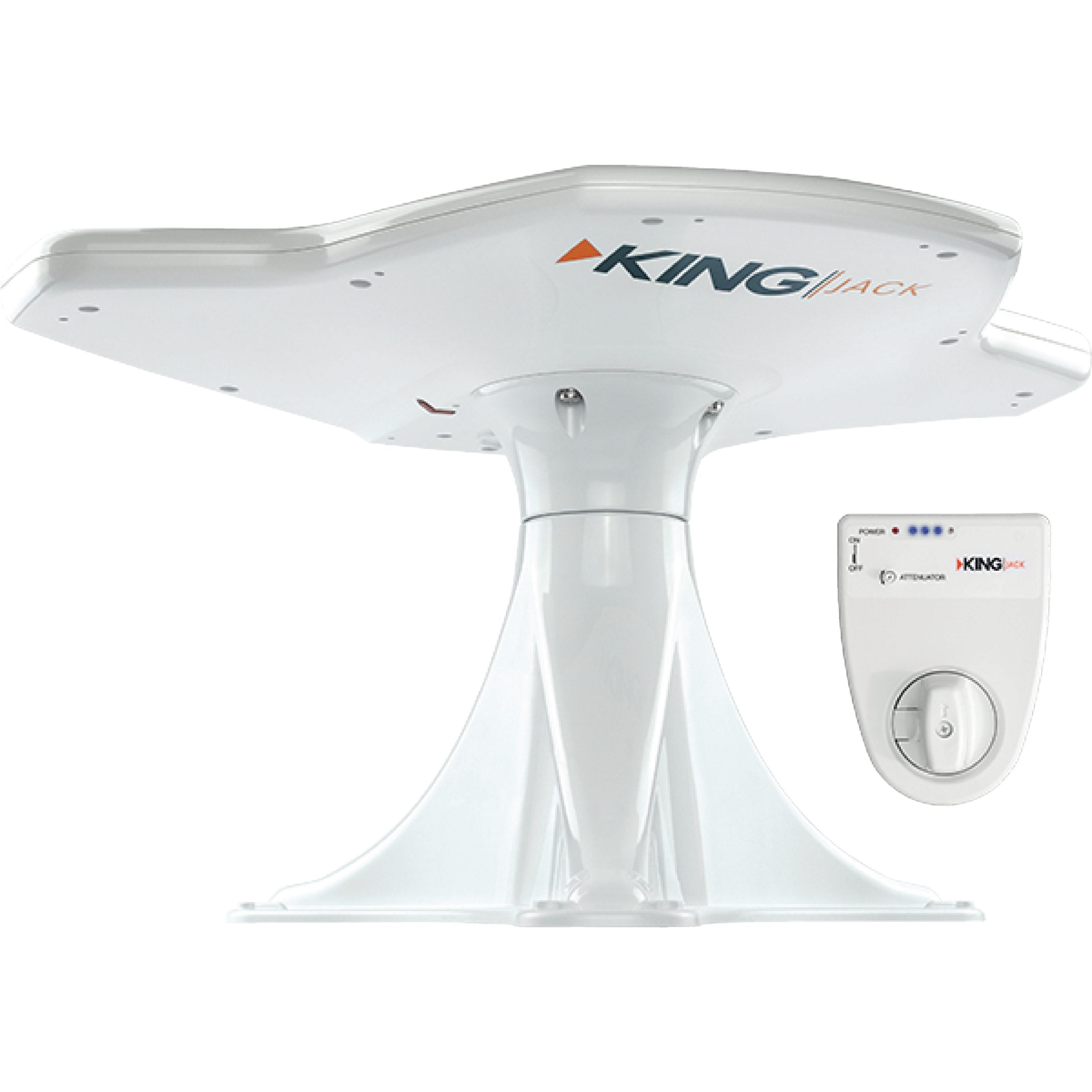 KING Jack Directional HDTV RV Antenna with Signal Finder & Mount