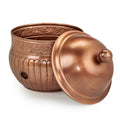 Good Directions La Jolla Hose Pot with Lid, Copper Finish - Holds 150 ft. Hose