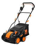 WEN 16-inch 15-amp 2-in-1 Electric Dethatcher and Scarifier with Collection Bag