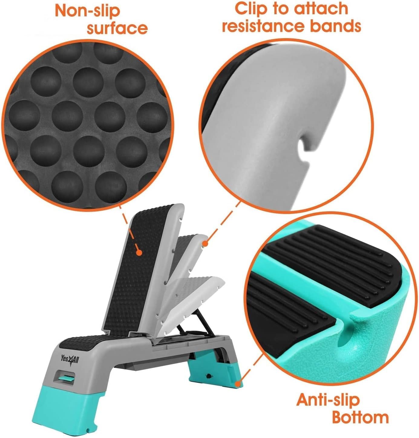 Yes4All Multifunctional Aerobic Deck Plyometrics