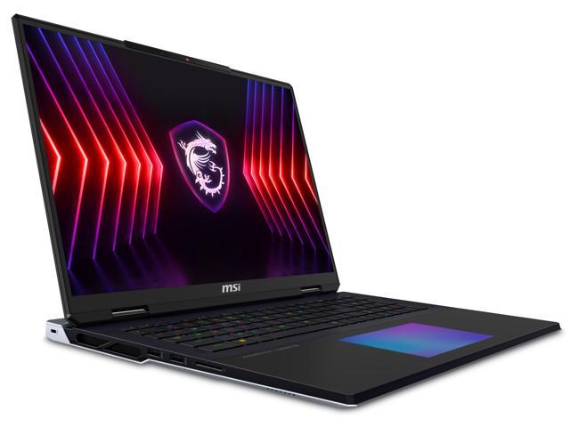 MSI - Titan 18 HX A14VIG-036US  18.0" 120 Hz Mini LED - Intel Core i9 14th Gen 14900HX (2.20GHz) - GeForce RTX 4090 Laptop GPU - 128 GB DDR5 - 4 TB PCIe SSD - Windows 11 Pro 64-bit - Gaming Laptop (Titan 18 HX A14VIG-036US )