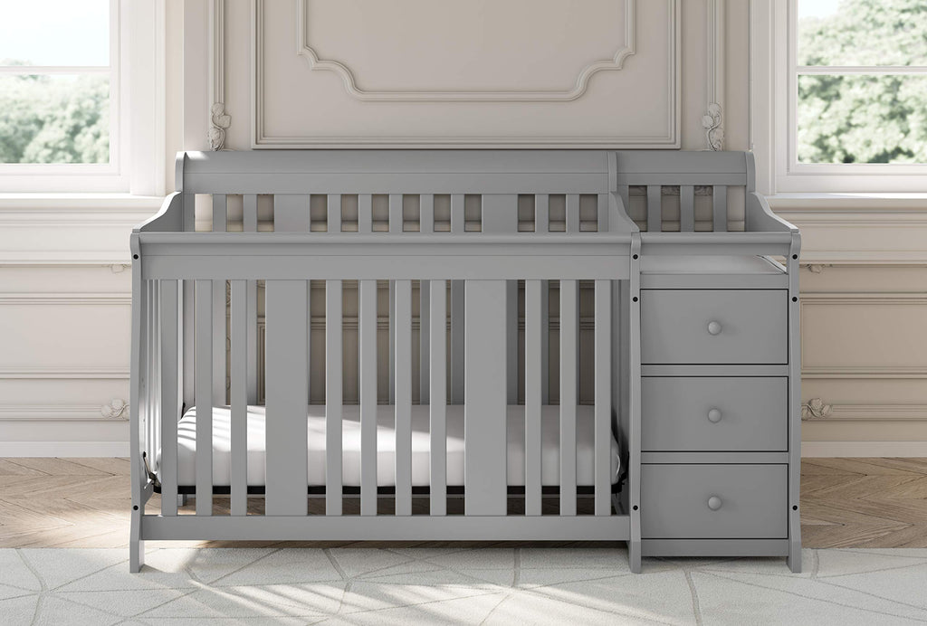 StorkCraft Portofino Convertible Converts Adjustable