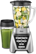 OSTER Powerful Pro Blender with Smart Settings and Glass Jar