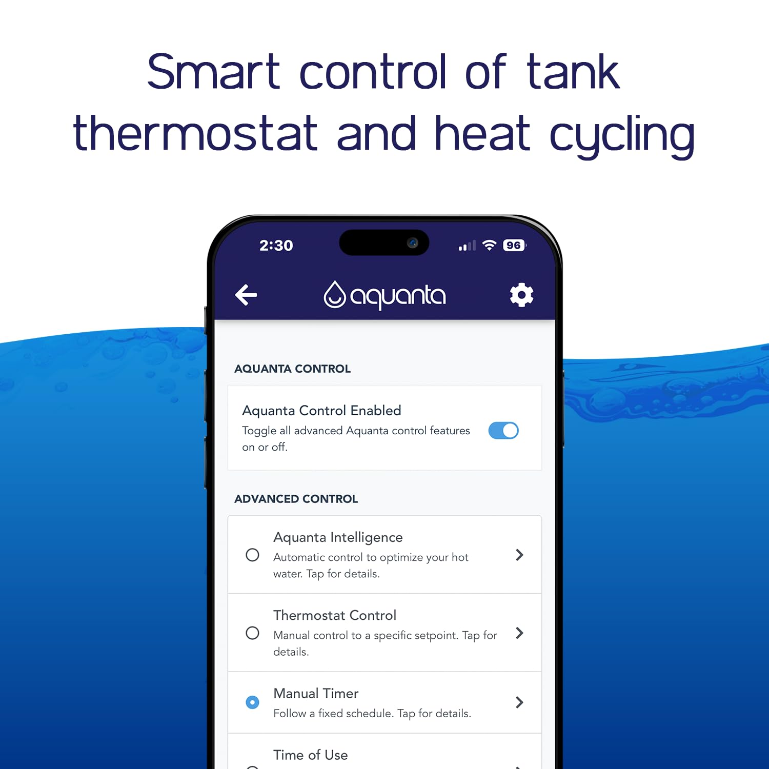 Aquanta Digital Water Heater Timer