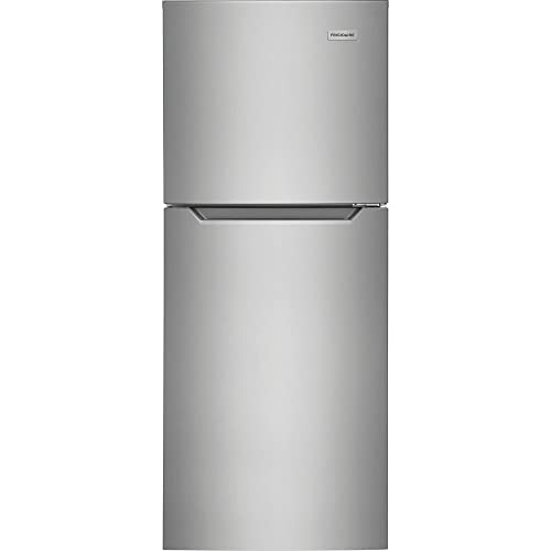 Frigidaire Stainless Freezer Apartment Size Refrigerator