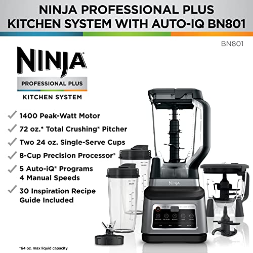 Ninja BN801 Professional capacity Stainless