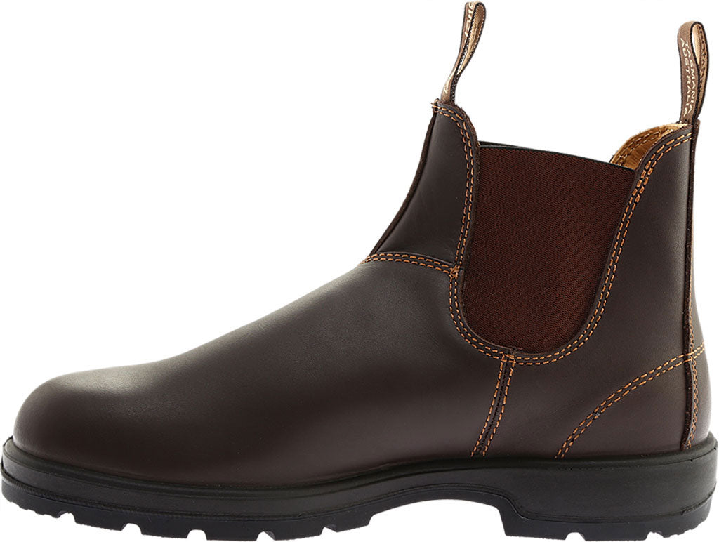 Blundstone Super 550 Series Chelsea Boot Antique Brown Leather 9 M