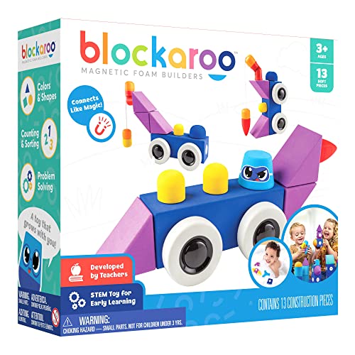 Blockaroo Magnetic Foam Building Blocks