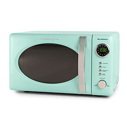 Nostalgia Retro 700 Watt Countertop Microwave