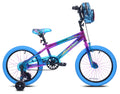 Kent Illusion Child Bike, 18" Wheels, Kids Ages 6-12 Years, Blue/Purple